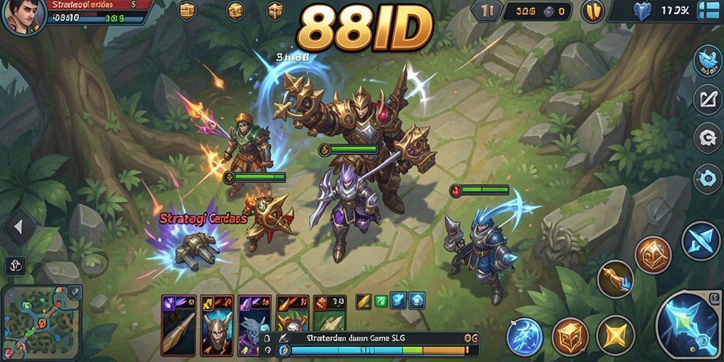 Tampilan gameplay yang menegangkan dalam 88ID, strategi mendalam dan pertempuran.