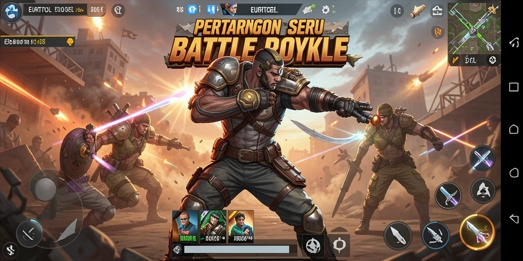 Tangkapan layar gameplay EUROTOGEL yang intens dan mendebarkan.
