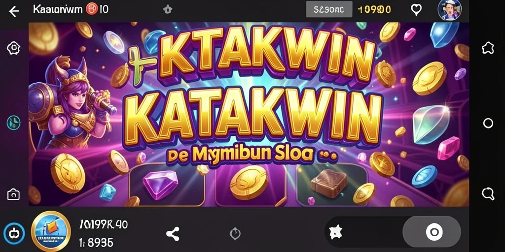 Tampilan menarik gameplay KATAKWIN dengan mesin Slot yang beragam.