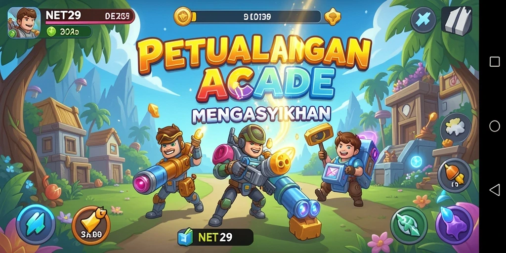 Gameplay NET29 yang penuh tantangan dan keseruan.