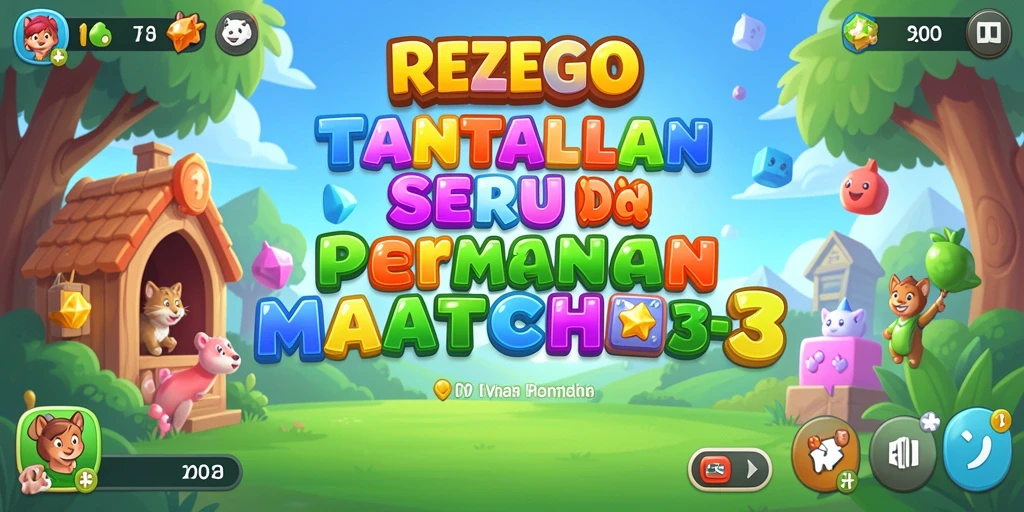 Menampilkan gameplay seru dan penuh warna dari REZEGO.