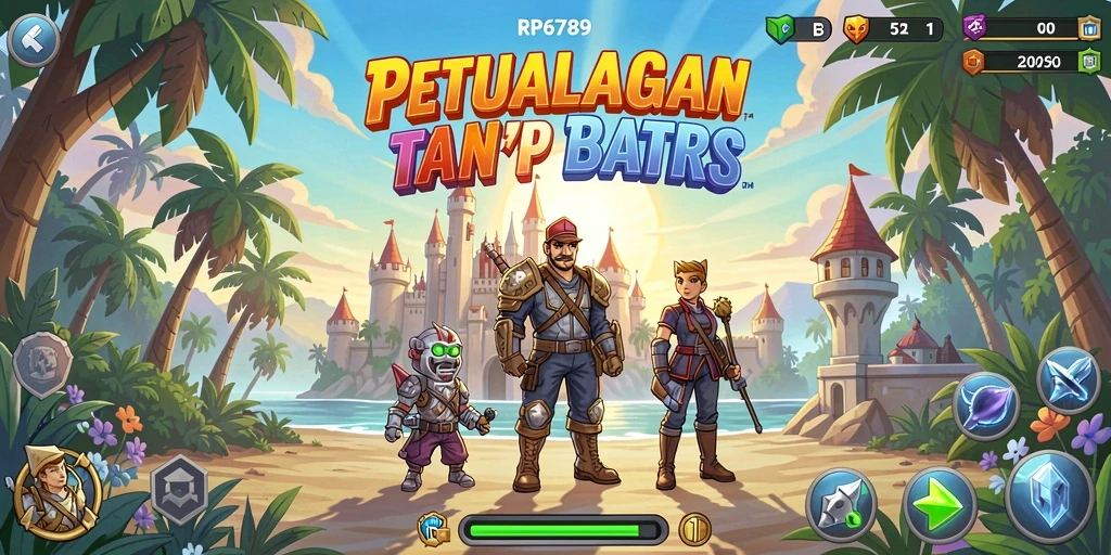 Tampilan gameplay menakjubkan di RP6789 yang menunjukkan petualangan mendebarkan.