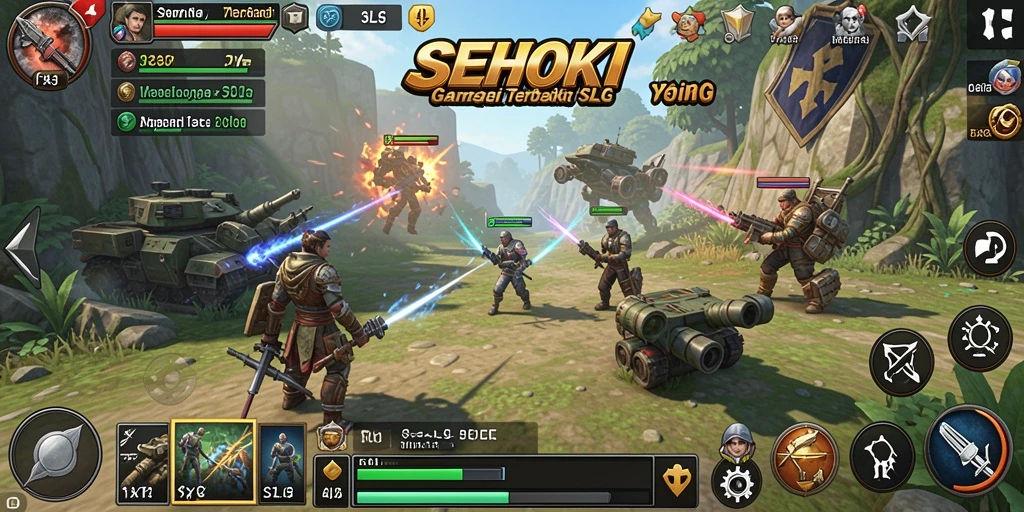 Tampilan gameplay menarik dari SEHOKI yang penuh strategi.