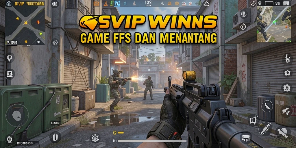Menampilkan aksi intens di lapangan pertempuran SVIPWINS.