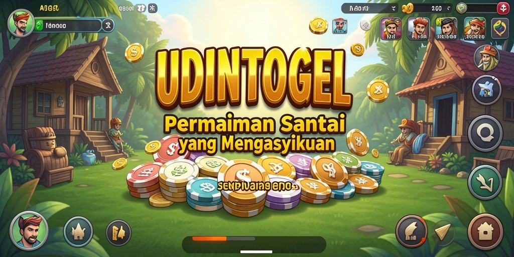 Tangkapan layar gameplay UDINTOGEL yang seru dan menyenangkan.