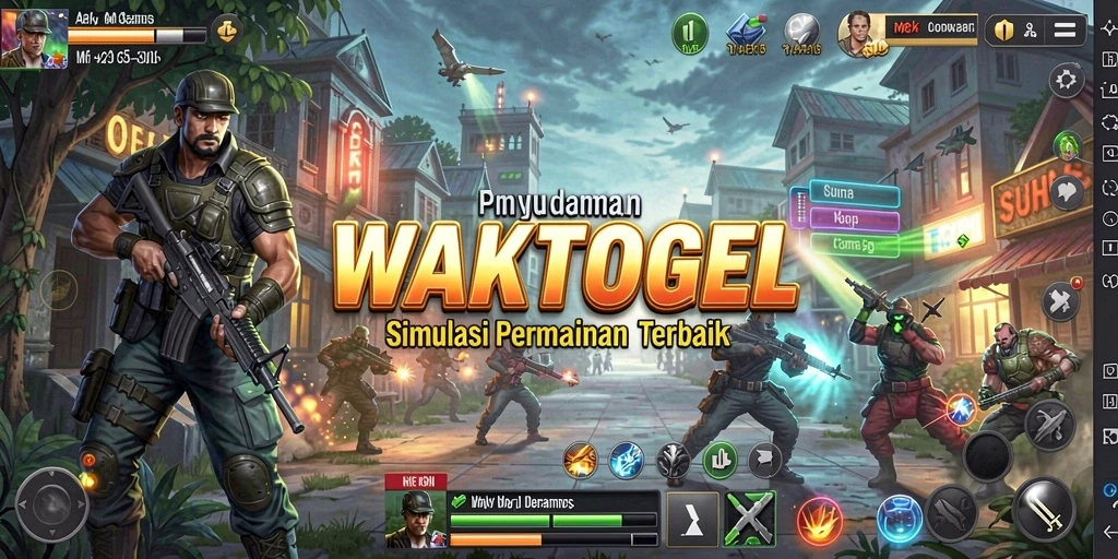 Tampilan gameplay WAKTOGEL yang menakjubkan dan seru.